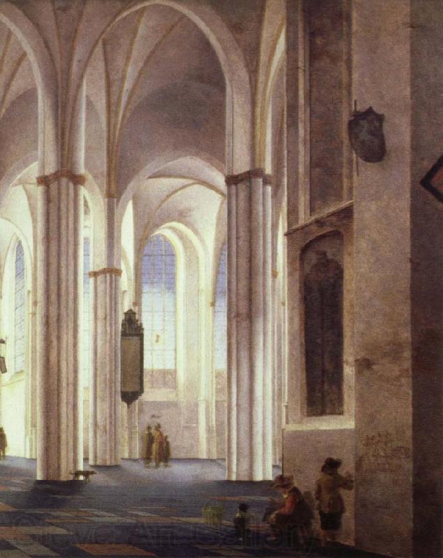 Pieter Saenredam the lnterior of the buurkerk at utrecht France oil painting art